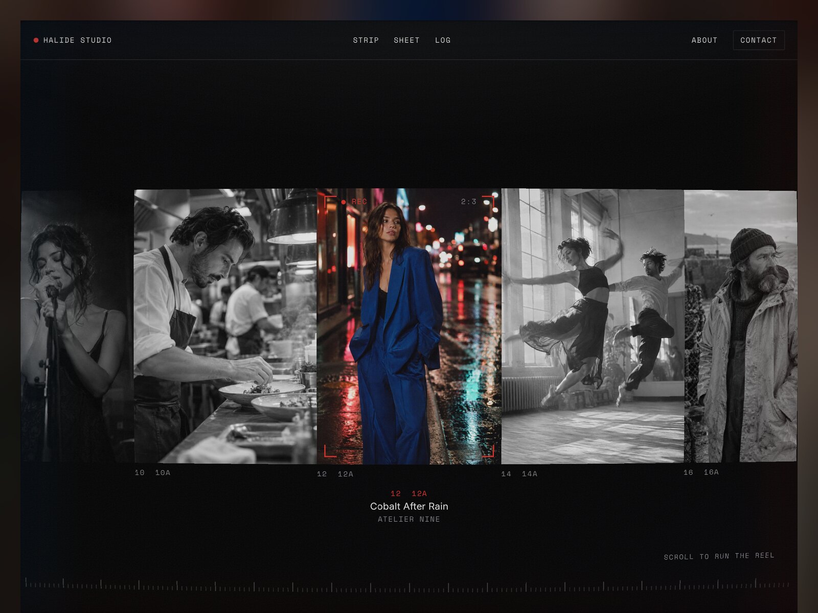 Frameline website template