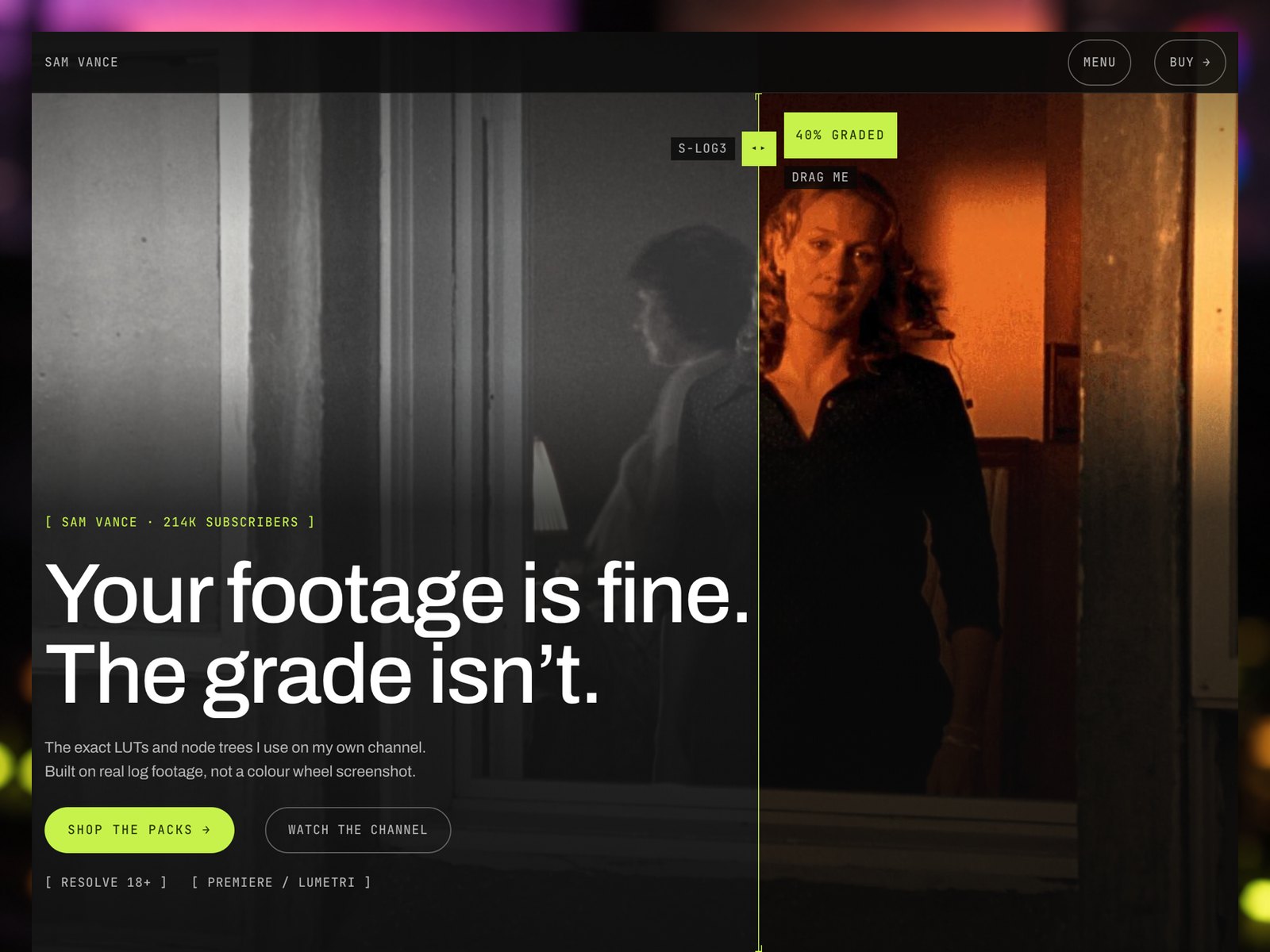 Grade website template