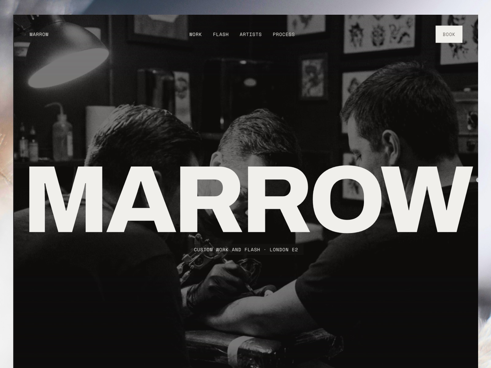 MARROW Framer template