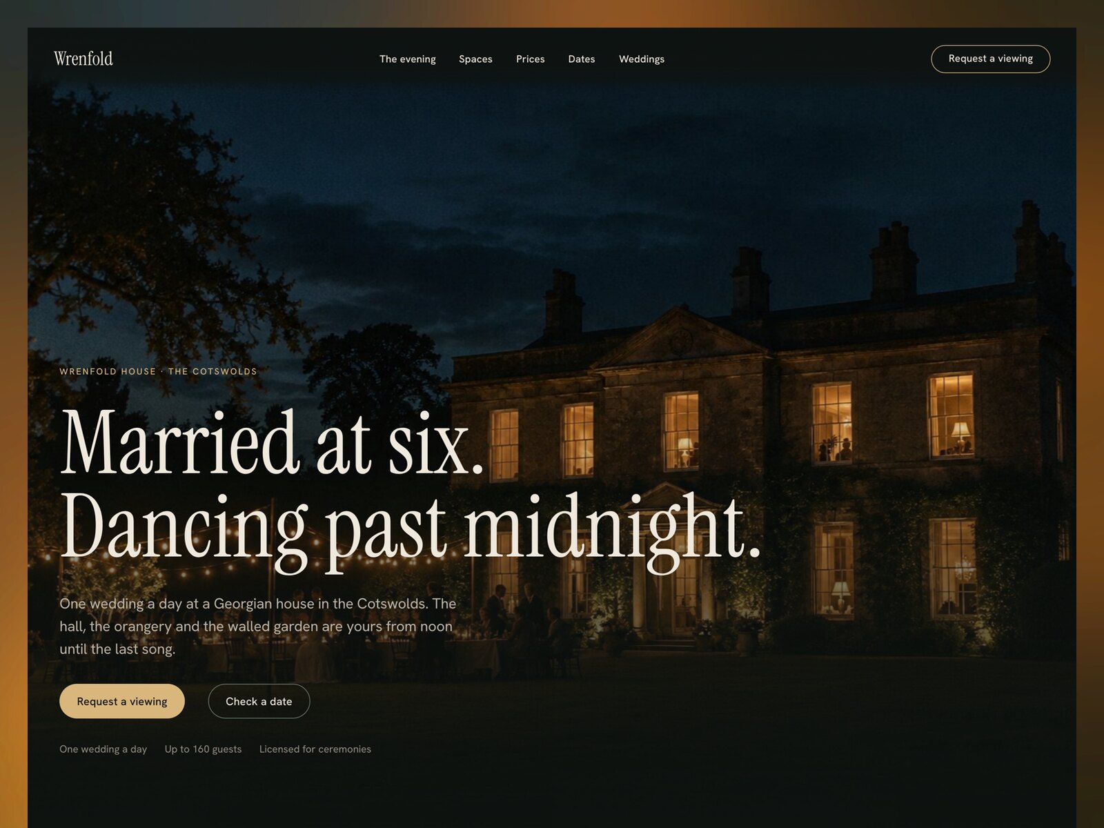 Wrenfold website template